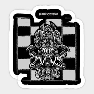 Barong bo Sticker